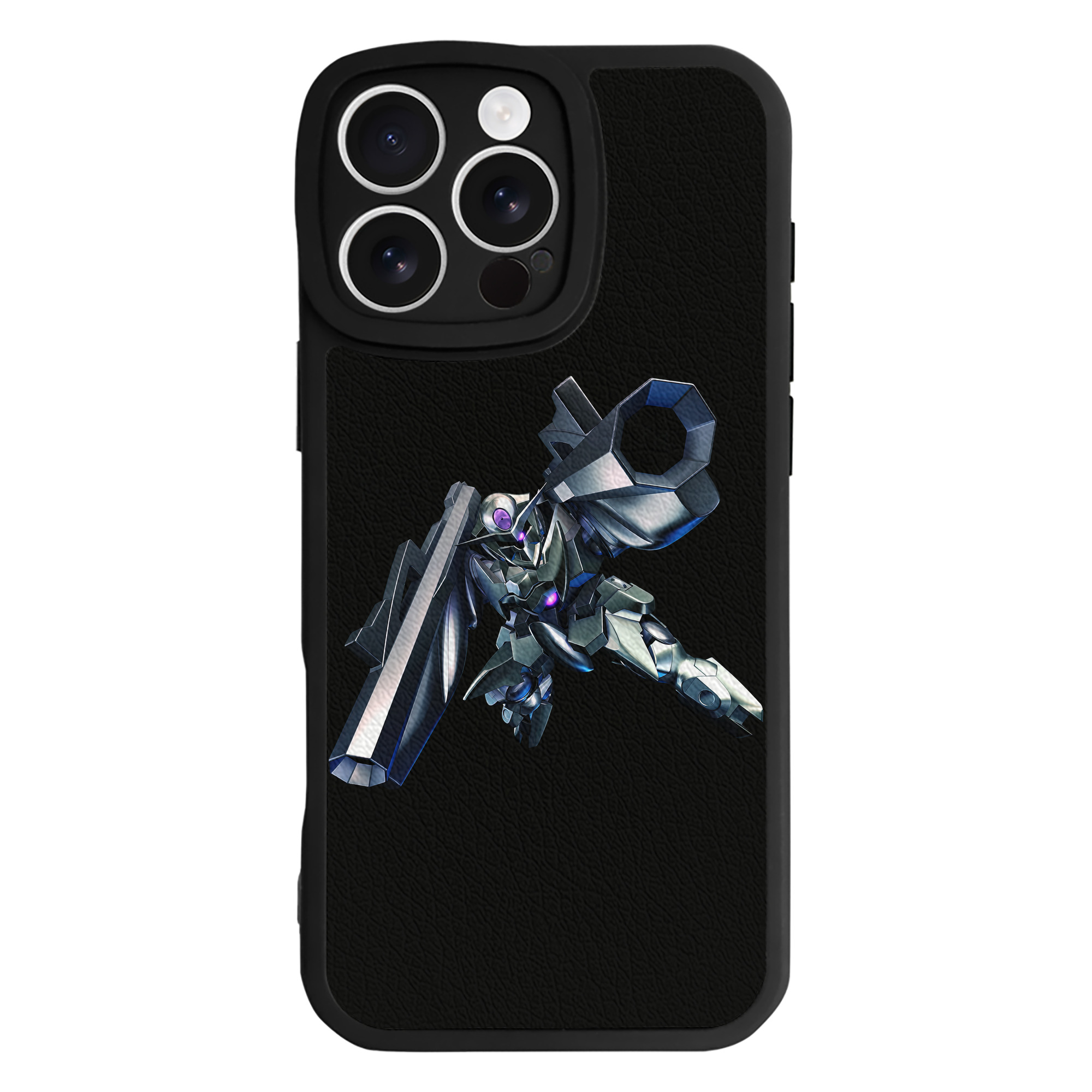 （画像用） 機動戦士ガンダム Mobile Suit Gundam 【iPhone 16シリーズ対応】シリコンスマホケース（レザー調） 材質：シリコン